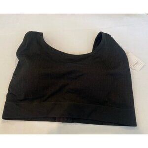 Auden 4X Lightly Lined Bralette Black Plus Size Bra No Underwire 44DDD 46DD